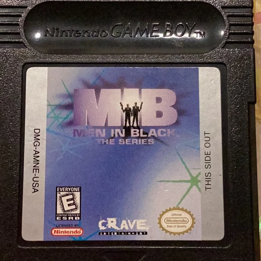 MIB Men In Black The Series Nintendo Game Boy Game GameBoy Authentic Tested